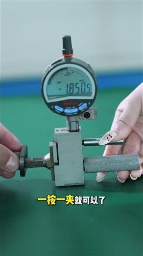 What is the standard method for measuring the pitch diameter of an M-profile internal thread in nut?