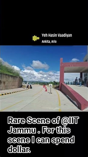 " #youtubeshorts"#iitjammu #iit #mountains ##skyline #youtubeshort #iitjammu #omarabdullah #love