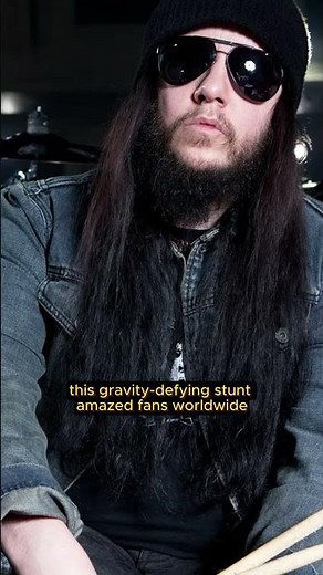 Joey Jordison: The Drumming Prodigy Who Played Upside Down! #slipknot #shorts