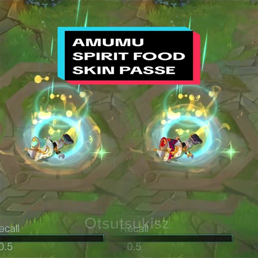 Amumu Spirit Food Skin Effects in Game