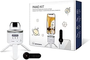 asteroom 360 Camera 3D Virtual Tour Real Estate Kit - Gear Includes: Digital Camera Rotator, Fisheye Cam Lens iPhone/Samsung Phone Case Not Included, Purchased Separately on Amazon