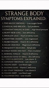 Strange Body Symptoms Explained: | LK Logic