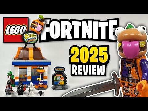 LEGO Fortnite Durrr Burger Restaurant (77076) - 2025 Set Review