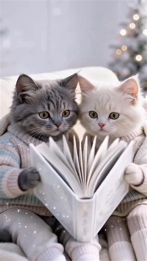 Peppy Toons | ✨ A magical New Year moment ✨ Tommy and Lily open a winter fairy tale book — and the magic begins 🎄❄️🤍 #tommyandlily #newyearmagic... | Instagram