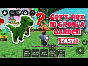 How To Get T-Rex in Grow A Garden DinoGrow