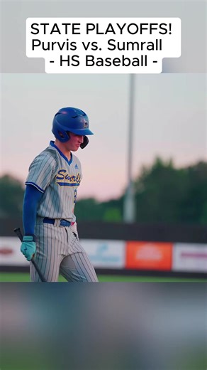 STATE PLAYOFFS: Purvis vs. Sumrall HS Baseball Showdown