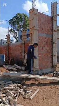 Step by steps on how to construct formwork for concrete slab | when the carpenter is a pro #formwork