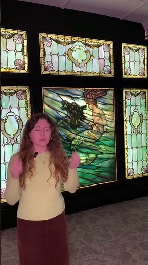 Tiffany Studios Mermaid Window