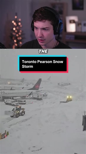Toronto Pearson Airport Snow Storm Impact