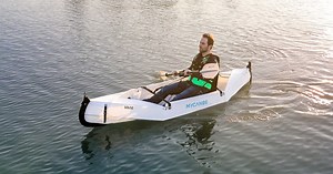 MyCanoe Solo 2 puts origami canoe tech in a smaller, lighter package