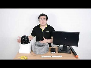 Power and Network Extension: 500 Meters PTZ IP Camera Setup #2