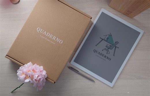 First Look at the Fujitsu Quaderno A4C E-Notebook - Good e-Reader