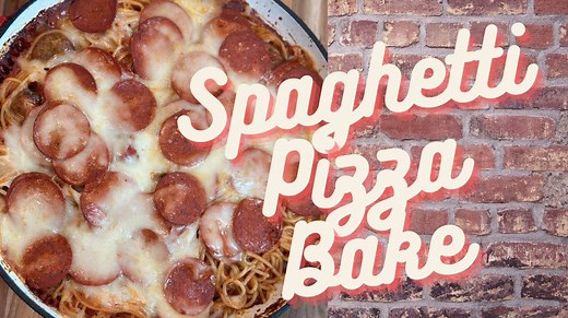 Spaghetti Pizza Bake — Fun and Delicious Comfort Food Twist!