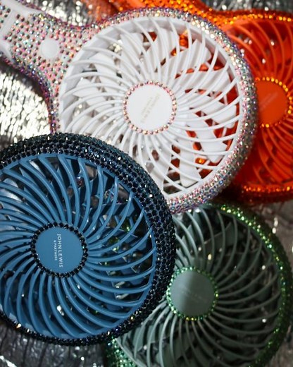 John Lewis & Partners | A John Lewis icon just got cooler 🧊 Handheld fans customised by @icedbycli. We’ll be giving one of these rare bespoke fans away soon.... | Instagram