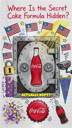 The Secret Coca-Cola Formula Is Locked in ONE Vault 🥤🔒