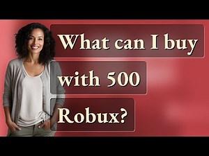 What can I buy with 500 Robux?