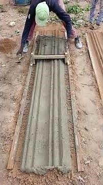 Precast concrete facial moulding process the beginning #construction #viralvideo #shortvideo