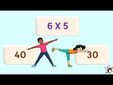 Gym de révision 29 - Table de multiplication x5 - Aurélie V