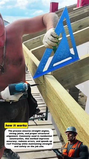 Precision Roof Framing Using a Speed Square and Impact Driver