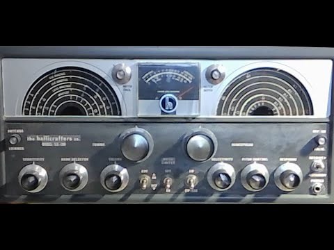Vintage Hallicrafters SX-100 Mark 1B Shortwave Receiver Restoration: Front Face and Tubes
