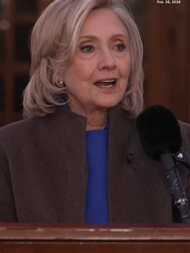 Hillary Clinton's Statement on Jeffrey Epstein Investigation