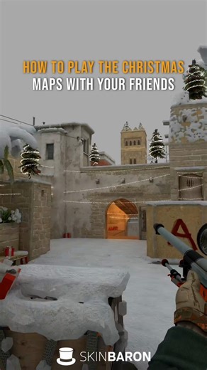 SkinBaron.com on Instagram: "Christmas maps in CS2 🎅 . . . #csgo #cs #counterstrike #counterstrikeglobaloffensive #skinbaron #Gaming #CS2 #CounterStrike2 #art #artwork #skins #csgoskins #versus #CS2skins #Christmas"