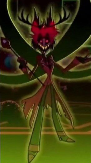 Alastor Vs Scp 076 (Abel) #scp #hazbinhotel #scp076 #alastor #vs #shorts