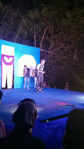 Acrobatic Dance Performance Under the Stars