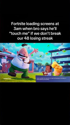 Fortnite loading screens for no reason… #fortnite