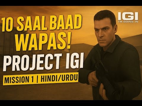 “Can I Still Beat Project IGI After 10 Years? 🤔 | Mission 1 Walkthrough”
