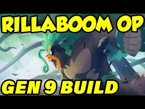 THERE'S A RILLABOOM SWEEPING MOVESET?! How To Use Rillaboom Pokemon ScarletViolet Moveset