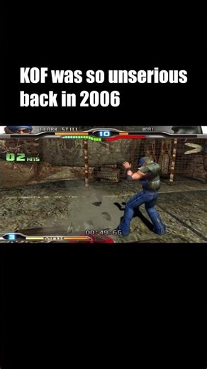 KOF in 2006 was so unserious #kofmaximumimpact2 #kof #snk #fgc #playstation2 #kof2006 #clarkstill