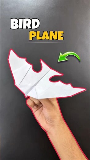 How to Make a Paper Airplane that Flies Like a Bird 🤩