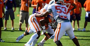 Clemson overhauling football practice fields