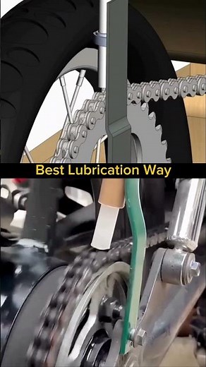 How Automatic Chain Lubrication Works: Insane Maintenance Hack 🤯🔥 #shortsfeed
