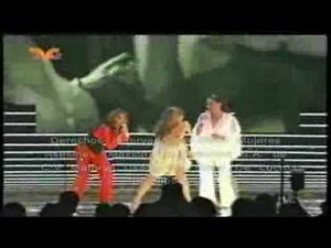 Gloria Trevi,Lucia Mendez y Daniela Romo cantando juntas en la gala de mujeres asesinas 2...