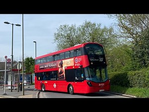Full Route Visual | Arriva London Route 307 | Brimsdown - Barnet Hospital | ES1 (LV23EBP)