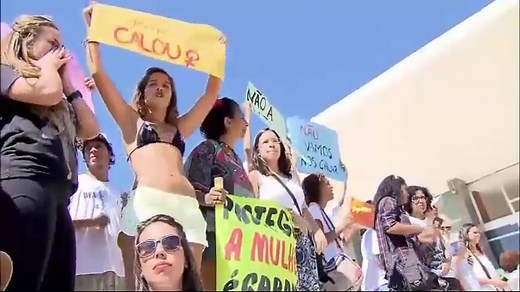 Protests over gang rape of 16-year-old girl in Brazil