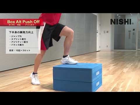 【Jump 下半身の瞬発力向上】プライオボックス3 NISHI
