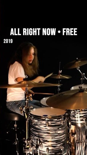 #free #allrightnow #drumcover