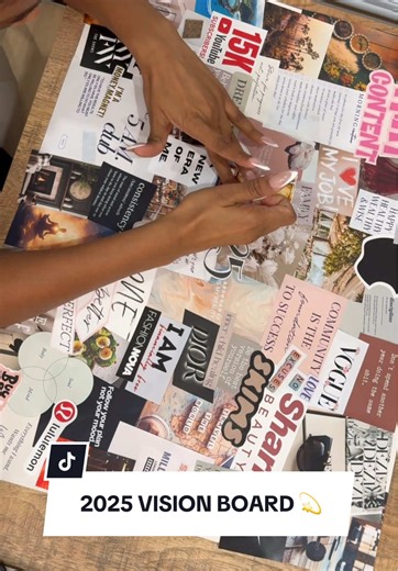 Create Your Vision Board for 2025 Goals
