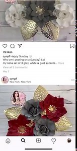 9.3K views · 106 reactions | cynpf.com enter code michelle7 for discount  Cynthia’s Paper Flowers | Michelle Heart Vlogs | Facebook