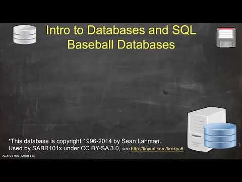 What is the Lahman Database? || PART-8 || INTRODUCTION TO BASEBALL ANALYTICS || Learn Today