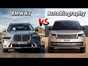 2023 Range Rover Autobiography vs 2023 BMW X7 Visual Comparison, Interior & Exterior | SUV Battles!
