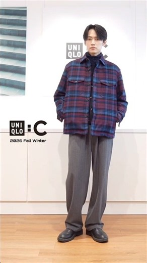 UNIQLO：C 全型先行レビュー｜2026秋冬メンズとウィメンズ新作を着用してきました。
