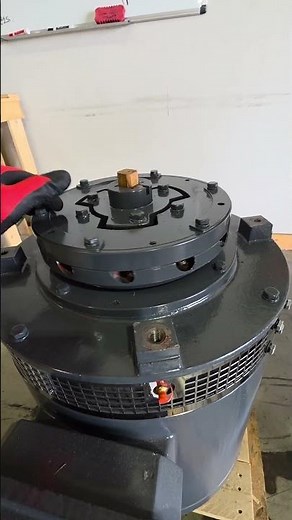 Verticle Hollow Shaft, NRR aka Non-Reverse Ratchet coupling in action.