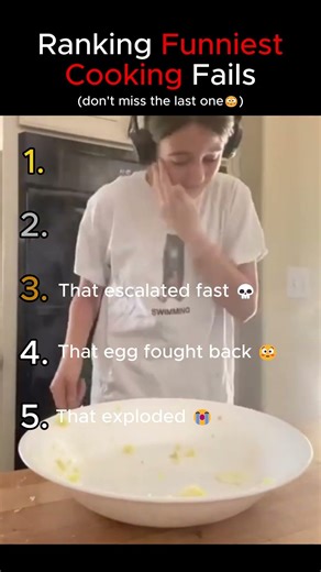 RANKING FUNNIEST COOKING FAILS (DON'T CHECK THE SOUND😭) #shorts