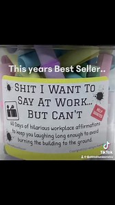 Funny Work Affirmation Jar - Shit I Want to Say at Work but Cant -office Humor - Stress Relief - Coworker Gag Gift - 60 Hilarious Quotes - Etsy