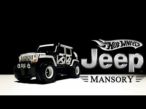 CUSTOM HOT WHEELS JEEP "MANSORY" WRANGLER