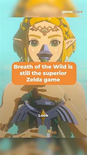 4.9K views · 21 reactions | Breath of the Wild is still the superior Zelda game #legendofzelda #breathofthewild #zelda #tearsofthekingdom #nintendoswitch2 | GamesRadar+ | Facebook